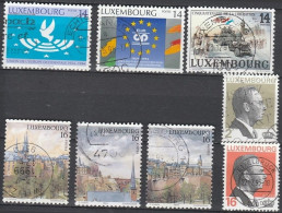 Luxembourg    .   Y&T     .    8  Timbres    .    O     .      Oblitéré - Oblitérés