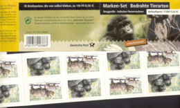 Markenheftchen Bund Postfr. MH 44 I Berggorilla  MNH ** - 2001-2010