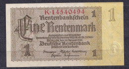Germany - 1937  - 1 Rentenmark - Ser K ..P-173b3..UNC - 1 Rentenmark