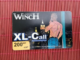 LARGO WINCH PHONECARD USED Rare - Comics