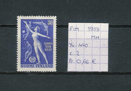 (TJ) Finland 1956 - YT 440 (postfris Met Plakker/neuf Avec Charnière/MH) - Nuevos