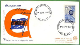 Af3733 - FRANCE - POSTAL HISTORY -  COVER - ROWING Canoes - 1967 - Kanu