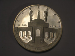 Estados Unidos/USA 1 Dolar Conmemorativo, 1984 S, Proof, Olimpiadas (13939) - Gedenkmünzen