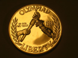 Estados Unidos/USA 1 Dolar Conmemorativo, 1988 S, Proof, Olimpiadas Seul (13942) - Commemoratifs