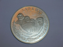 Estados Unidos/USA 1 Dolar Conmemorativo, 1991 S, Proof, Memorial Montes Roushmor (13945) - Gedenkmünzen