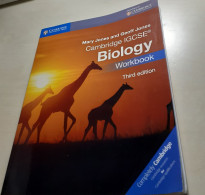 "Cambridge IGCSE Biology Workbook" Di M. Jones - Geoff Jones - Andere & Zonder Classificatie
