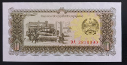 SD)1979, LAOS, BILL VALUE 10 KIP, NATIONAL BANK - Laos