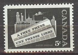 Canada 1958. Prensa Libre . Sc=375 (**) - Nuevos