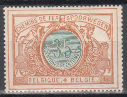 BELGIUM   SCOTT NO Q34  MINT HINGED  YEAR  1902 - Oblitérés