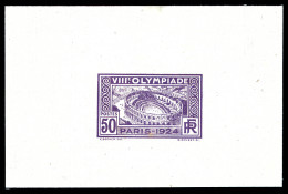 (*) N°186A, (N°Maury), Non émis, Arènes De Nimes De 1924, épreuve D'atelier En Violet. SUP. R. (certificat)  Qualité: (* - Artist Proofs