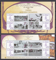 St Vincent Grenadines - SUMMER OLYMPICS ST LOUIS 1904 - Set 1 Of 2 MNH Sheets - Summer 1904: St. Louis