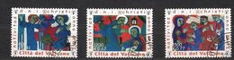 Vatican Vatikaanstad 2001 Yvertn° 1247-1249 (°) Oblitéré Used Cote 6,00 Euro - Used Stamps