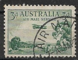 AUSTRALIA  GV 1929 AIR MAIL SERVICE DH66 BIPLANE - Gebruikt
