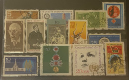Restantje Zegels DDR - Collections Annuelles