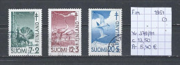 (TJ) Finland 1951 - YT 379/81 (gest./obl./used) - Usati