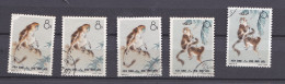 Chine 1963, Monkeys Singe. 5 Timbres  - Oblitérés