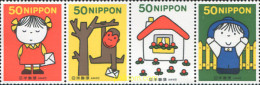 335433 MNH JAPON 2002 DIA DE LA CARTA - Ungebraucht