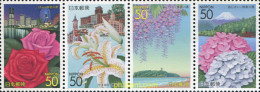 146404 MNH JAPON 2004 FLORES - Unused Stamps