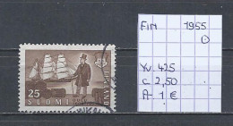 (TJ) Finland 1955 - YT 425 (gest./obl./used) - Usati