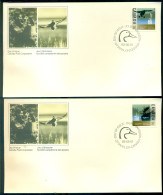 Canada 1988 FDC's (2) Wildlife And Habitat Conservation Scott 1204-1205 - 1981-1990