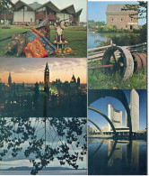 Canada Postcards (5) Pre-stamped Ontario Second Series (2 ON-1) - 1953-.... Règne D'Elizabeth II