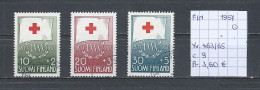 (TJ) Finland 1957 - YT 463/65 (gest./obl./used) - Usati