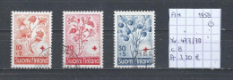(TJ) Finland 1958 - YT 477/79 (gest./obl./used) - Usati
