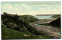 Pennard Castle And Three Cliffs Bay - Gower - Glamorgan