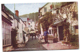 Clovelly - Lower End Of The High Street - Clovelly