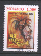 Monaco 2019 Yv 3164, Gestempeld - Oblitérés
