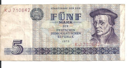 ALLEMAGNE 5 MARK 1975 VF P 27 - 5 Mark