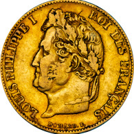 Restauration - 20 Francs Or Louis-Philippe 1832 Lille - 20 Francs (oro)