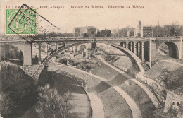 LUXEMBOURG - PONT ADOLPHE  - BEAU CACHET TROISVIERGES SUR TIMBRE Et DOS - Troisvièrges