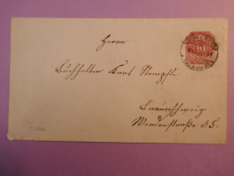 DC15  ALLEMAGNE WUTTENBERG   BELLE LETTRE  ENTIER 1896 A BRAUNSWEIG   ++AFF. INTERESSANT+++ - Postal  Stationery
