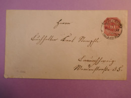 DC15  ALLEMAGNE WUTTENBERG   BELLE LETTRE  ENTIER 1896 A BRAUNSWEIG   ++AFF. INTERESSANT+++ - Entiers Postaux