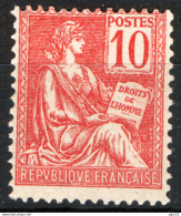 Francia 1900 Unif.116 */MH  VF/F - 1900-02 Mouchon