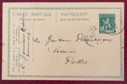 Belgique Entier-Carte, Cachet ?? 15.8.1919 - (C317) - Other & Unclassified