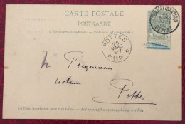 Belgique Entier-Carte, Cachet Tournai 22.3.1900 - (C321) - Autres & Non Classés