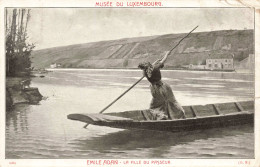 MUSEES - Musée Du Luxembourg - Emile Adan - La Fille Du Passeur  - Carte Postale Ancienne - Musées