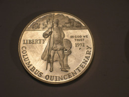 Estados Unidos/USA 1 Dolar Conmemorativo, 1992 P, Proof, 500 Aniversario Cristobal Colon (13950) - Commemoratifs