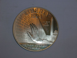 Estados Unidos/USA 1 Dolar Conmemorativo, 1994 P, Proof, Memorial Veteranos Vietnan (13954) - Commemoratifs