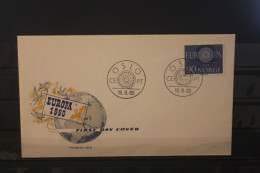 Norwegen 1960; FDC Europa - CEPT, MiNr. 449 - 1960