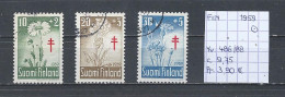 (TJ) Finland 1959 - YT 486/88 (gest./obl./used) - Usati