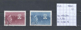 (TJ) Finland 1960 - YT 493/94 (gest./obl./used) - Usati
