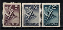 Slovaquie 1940 Mi 76-8 (Yv PA 7-9), (MNH)** - Unused Stamps