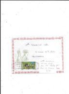 NOUVELLE CALEDONIE N° PA 164 OBL SEUL SUR PLI ILLUSTRE POUR LA FRANCE - Covers & Documents