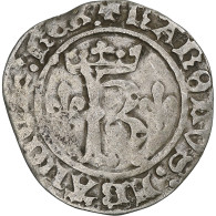 France, Charles VIII, Dizain Karolus, Rouen, TTB, Billon, Gadoury:82 - 1483-1498 Charles VIII The Affable