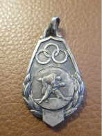 JUDO / Médaille De Compétition / Non Attribuée/ Bronze Argenté  /Vers 1950-1970   SPO461 - Martial Arts