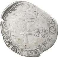 France, François Ier, Dizain Franciscus, Villefranche De Rouergue, TB+, Billon - 1515-1547 François 1er