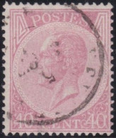 Belgie  .   OBP    .    20-A       .    O     .   Gestempeld     .   /   .    Oblitéré - 1865-1866 Profil Gauche